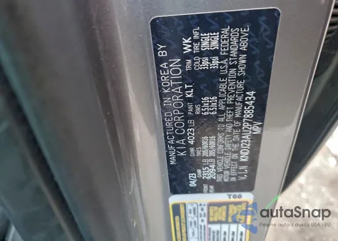 2023 Kia Soul Lx z USA, uszkodzony, nr VIN KNDJ23AU2P7885434